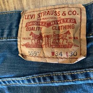 Levi’s 559 Relaxed straight W34 L30